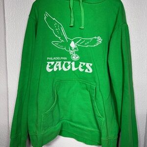 Philadelphia Eagles Kelly Green Graphic Hoodie